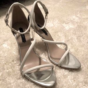Zara heels sandals size 7